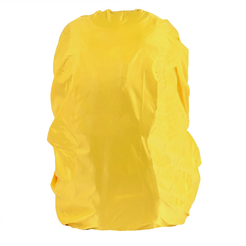 Yellow Открытый водонепроницаемый анти-грязи пылезащитный чехол рюкзак с защитой от дождя тележка багаж школьный чехол для рюкзака альпинистский Пешие прогулки для 30L-40L - Цвет: Yellow