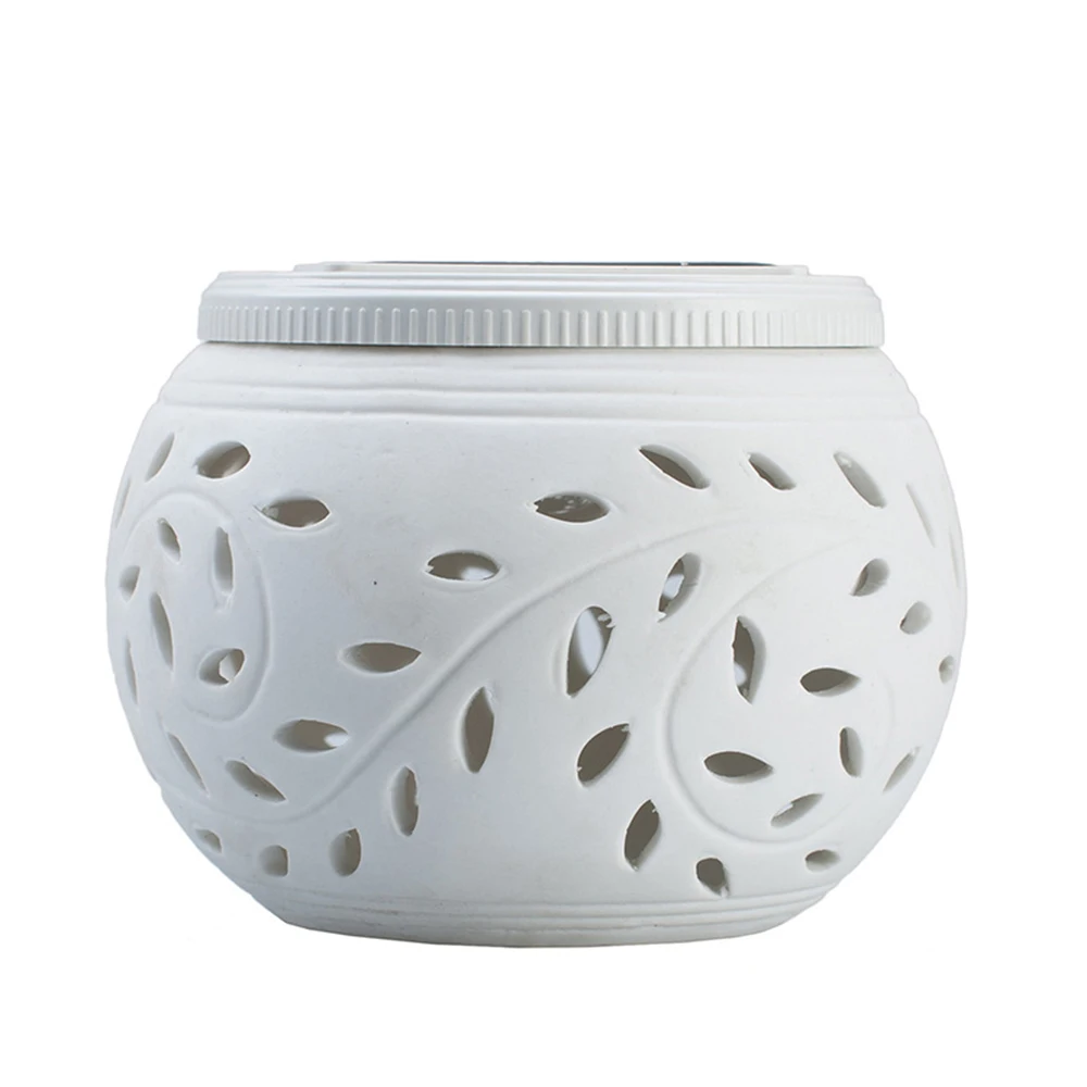 солнечные батареи светильник Керамический LED спинер Солнечный Свет RGB + Белый