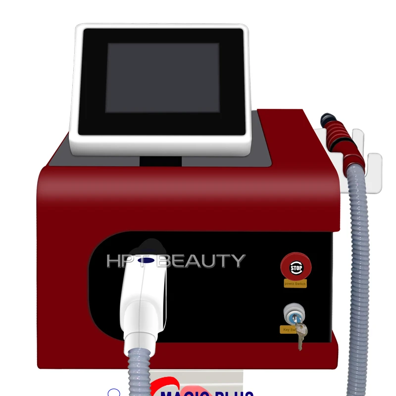 

HPT Nd Yag Laser Pico Laser 755 1320 1064 532nm Picosecond Laser Tattoo Removal Machine Face Skin Care Tools