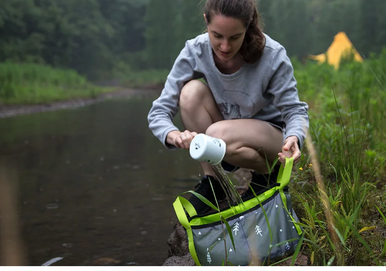 Naturehike, портативное складное ведро для воды 10л, 16Л, емкость для кемпинга, пешего туризма, для ванной, инструменты для бассейна
