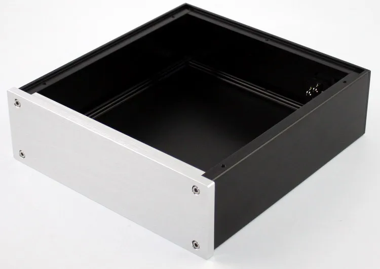 Корпус с усилителем из алюминия 230*215*70 мм корпус для наушников DAC Box WA35 |