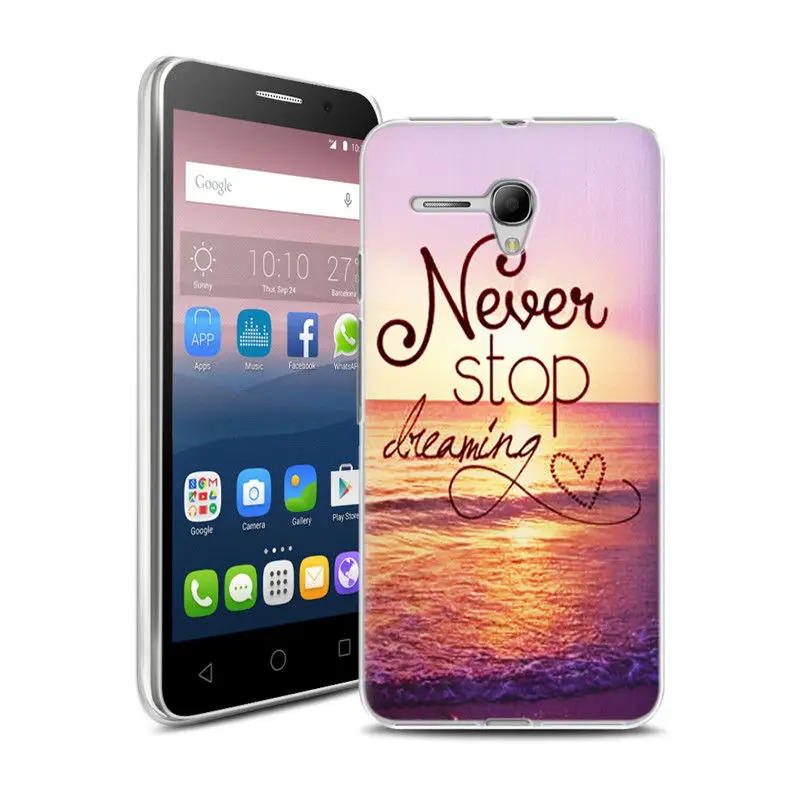 Чехол для Alcatel Pop 3 5025D 5 &quot силиконовый чехол из ТПУ с милыми животными аниме One Touch
