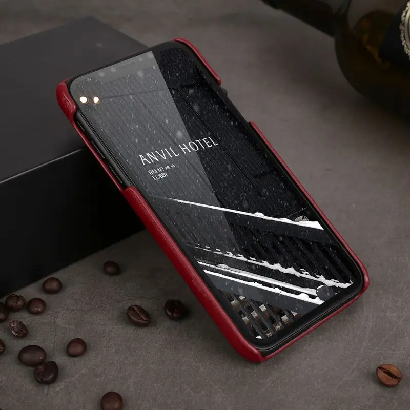 Чехол из натуральной кожи для Iphone XR, задний Чехол, Защитный матовый чехол для Iphone XR, чехол Fundas Capa