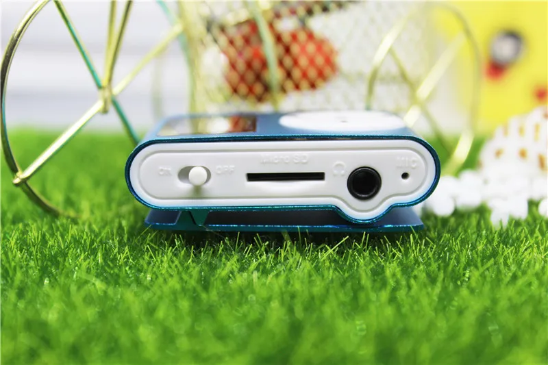 FM MP3 плеер ЖК-экран металлический мини Клип Музыка MP 3 радио Поддержка Micro TF/SD слот портативный плеер Спорт MP3-Player