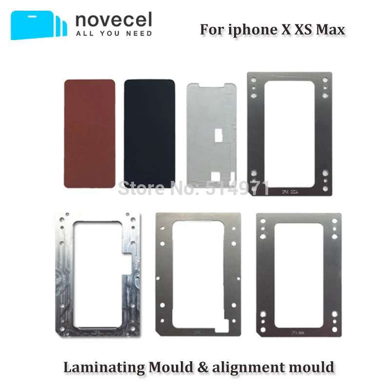 Novecel мобильный телефон ремонт для iPhone 6 6s 7 8 Plus позиционирование выравнивания формы для ламинирования Совместимость для YMJ машина Q5 ламинатор