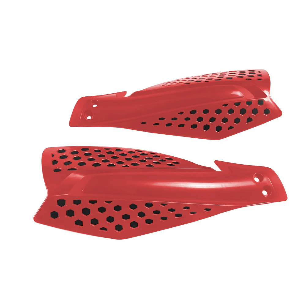 red-black Пара мотоциклетных щитков для рук 22 мм 7/8 ''ABS пластик защита для рук 11 цветов для KTM SX EXC XCW SMR защита для мотокросса - Цвет: red-black