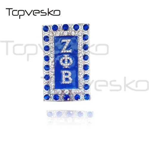 Pin Topvekso Мода Жемчуг zeta Phi Beta большое многослойное эффектное колье, ожерелье, браслет ювелирный набор - Окраска металла: Pin