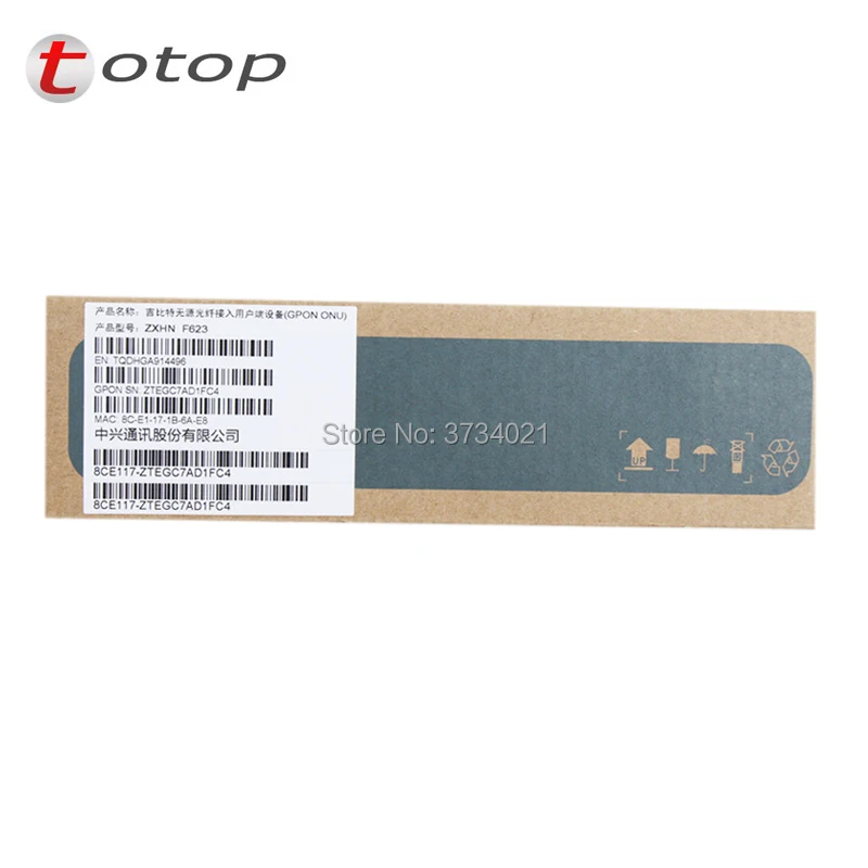 Fibra zte F623 6 0 GPON ОНУ ОНТ маршрутизатор Поддержка FTTH HGU 1GE + 3FE 1TEL USB wifi те же функции F660