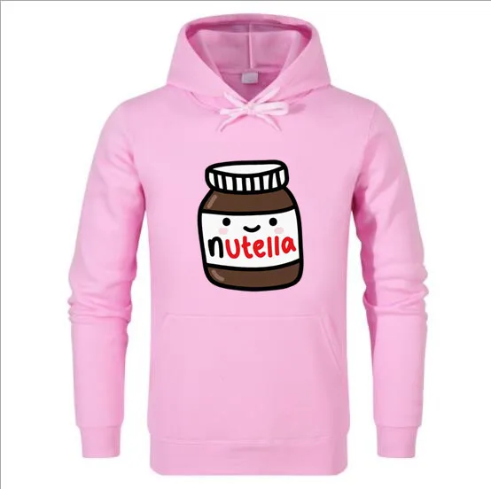 Забавная футболка, толстовки Nutella Jar с реалистичным рисунком, как в вашем холодильнике, толстовки, повседневные, размер XS-4XL, толстовки с длинным рукавом для мужчин