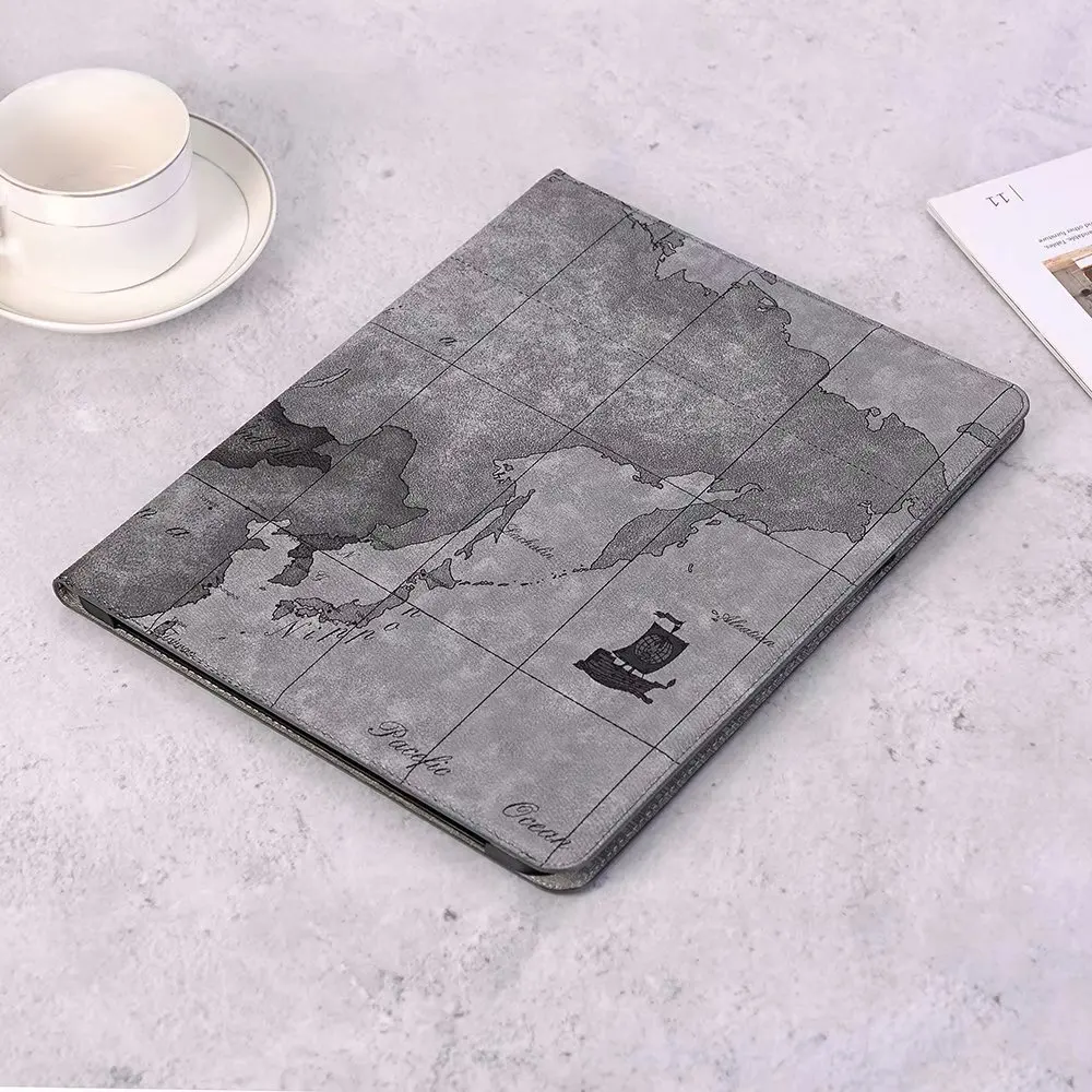 Чехол для Apple iPad Pro 12,9 планшет модный ретро 3 узора чехол искусственная кожа и пластик откидная задняя крышка-подставка Funda+ ручка