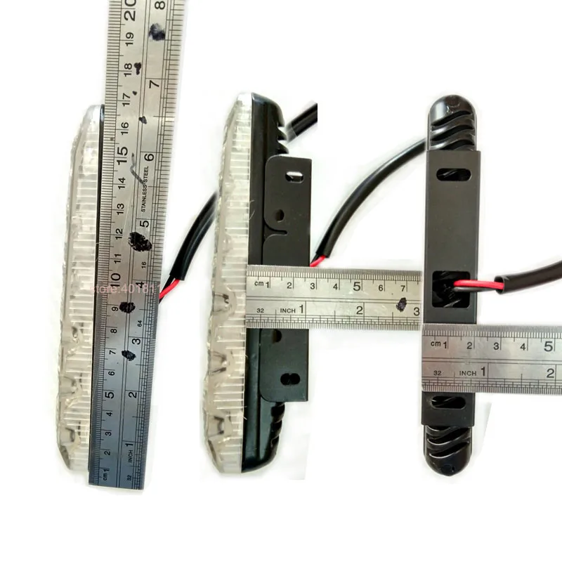 Высокая мощность 2 шт./компл. 2X6 Led 18 Вт светодиодный автомобильный светильник DRL