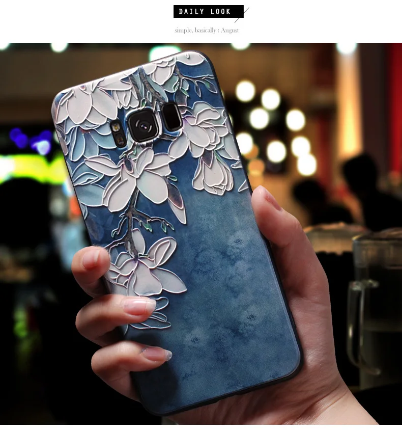 3D рельефный чехол для samsung Galaxy S10 S10 Plus S9 S8+ чехол, матовый силикон 360, полный чехол для Galaxy S10+ S9+ S8+ чехол-бампер