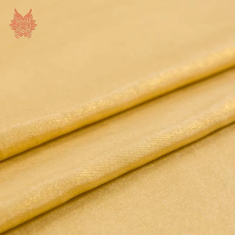 Новая мода синий желтый золотой бронзированный хлопчатобумажные ткани шелковые