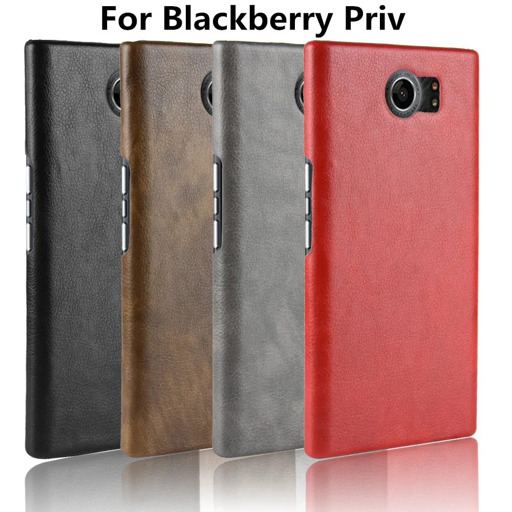 Чехол для Blackberry Keyone /Priv роскошный жесткий кожаный чехол в стиле ретро задняя
