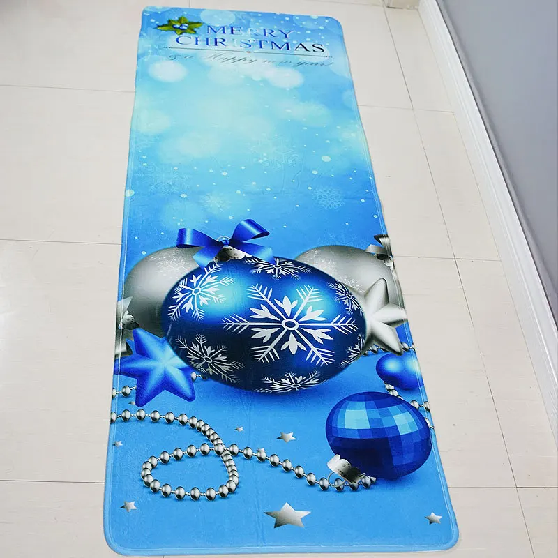 

Zeegle Christmas Decor Kitchen Mat Carpet For Living Room Absorbent Floor Mat Child Carpet Non-slip Mats Bedroom Bedside Rug