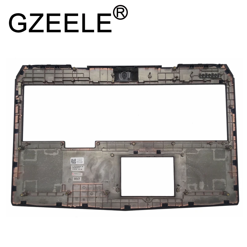 GZEELE new for DELL ALIENWARE 17 R2 R3 series UPPER CASE PALMREST topcase cover YGF8D 0YGF8D black keyboard bezel top | Компьютеры и