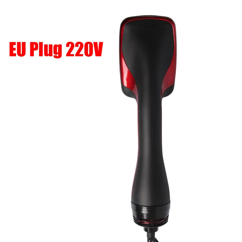 EU Plug 220V 2 в 1 Пет сухих волос гребень высокое качество Портативный Уход за лошадьми машина анион ветер барабан с рисунком собачки и котика массажер восстановление волос - Цвет: EU Plug 220V