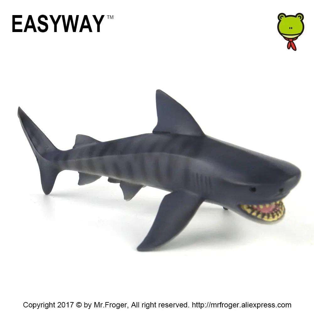 EASYWAY игрушка Акула тигр Детская обучающая для детей подарок имитационная модель
