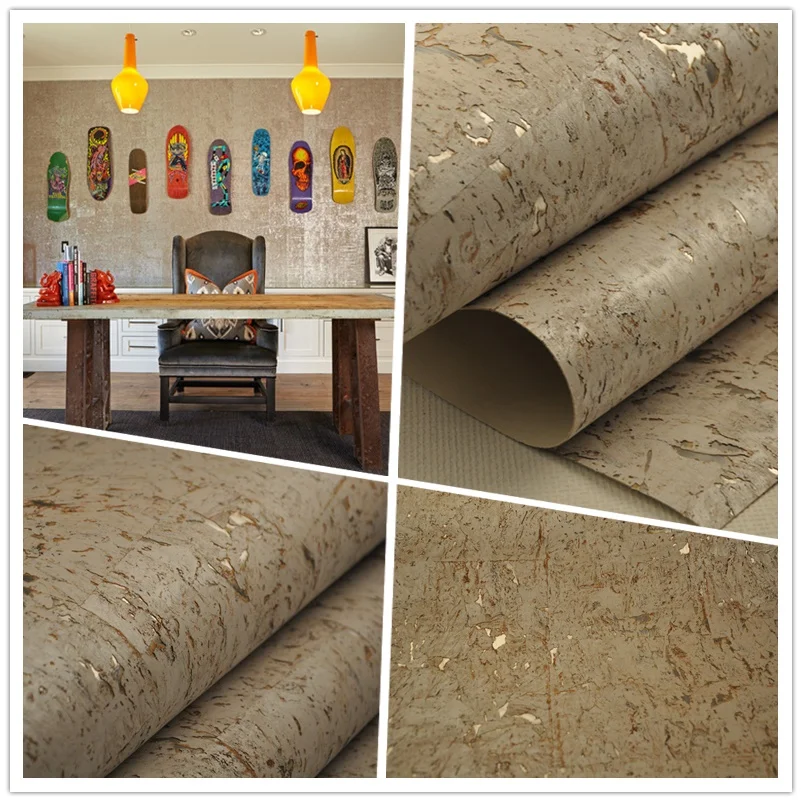 Блестящая настенная бумага белая серебристая пробковая для детской гостиничной