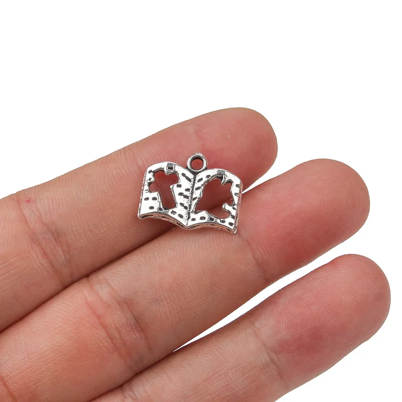 10 шт./лот античная серебряная фурнитура для изготовления ювелирных изделий