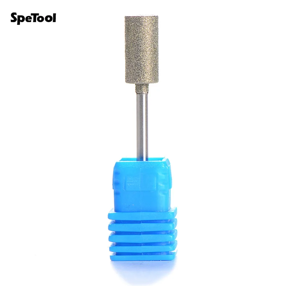 Алмазное сверло для ногтей SpeTool, 2 шт., 9 форм, роторное сверло, Электрический аксессуар для маникюра, инструмент для маникюра, педикюра
