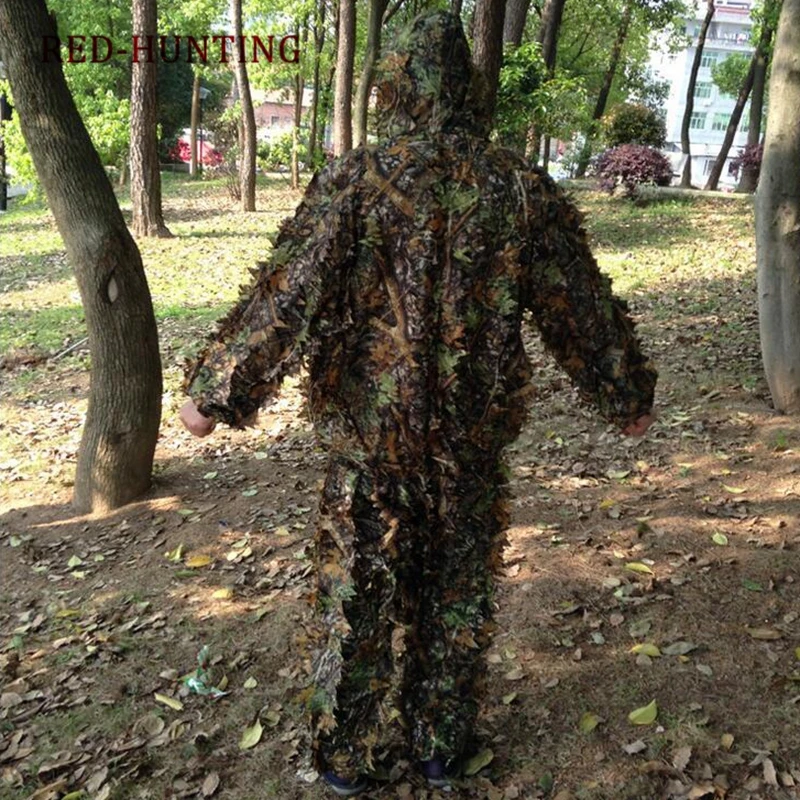 3D легкий охотничий страйкбол снайперский Ghillie костюм дышащий Камуфляжный
