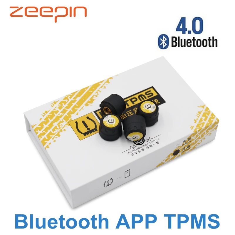 Bluetooth 4 0 Система контроля давления в автомобильных шинах TPMS с внешними датчиками