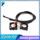 Запчасти для 3D-принтера Prusa i3 MK3, 5 шт., вентилятор охлаждения 4010, гидравлический подшипник 5 в 40*40*10, охладитель, кожух радиатора, супертихий