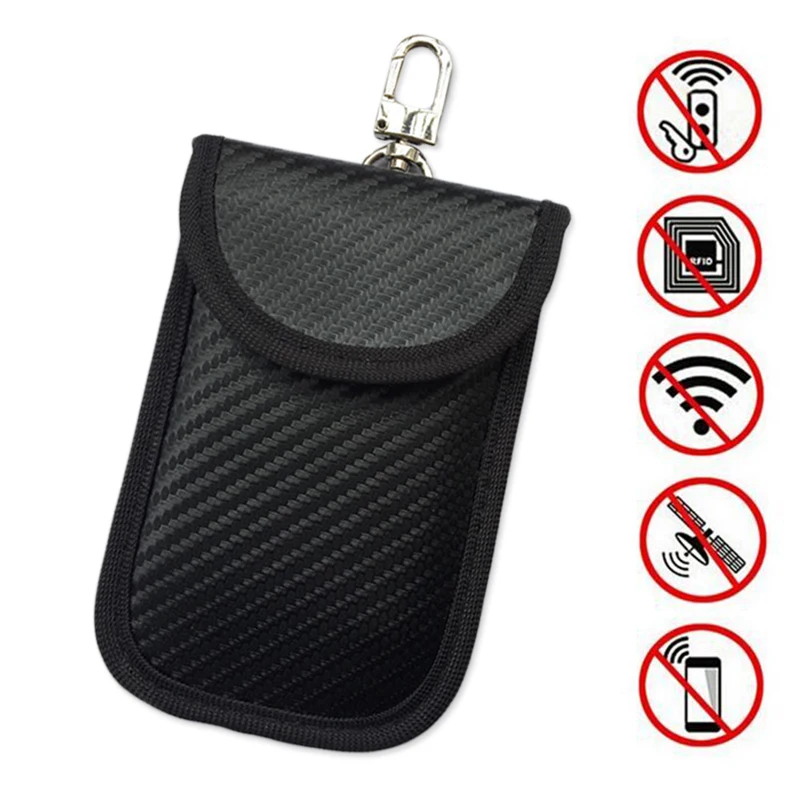 Чехол для автомобильного ключа сумка брелока сигнала RFID защитные сумки
