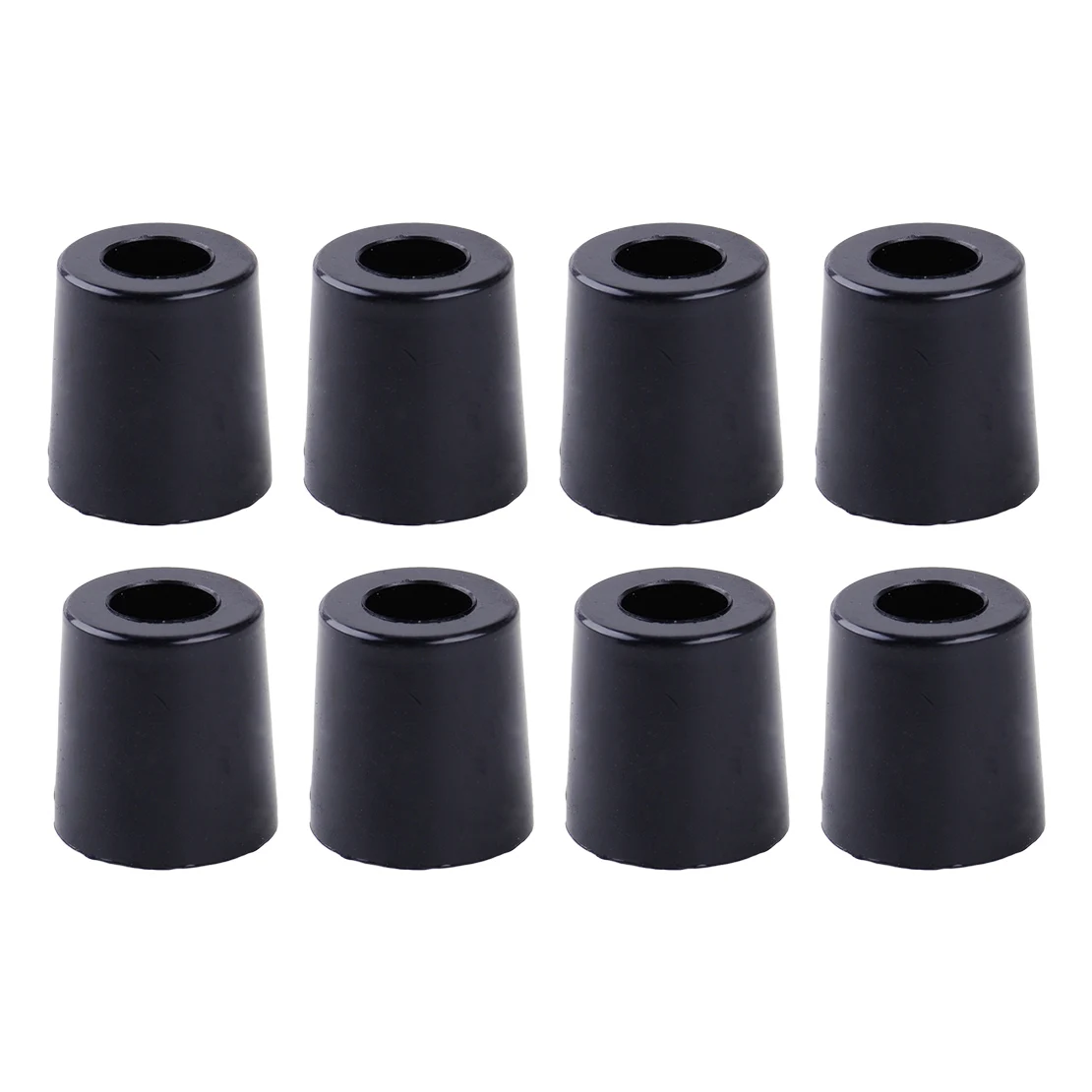 L 19 x 17 x 20mm 8 шт. черный динамик шкаф мебель стул стол коробка коническая резиновая подставка для ног амортизатор S/M/L сопротивление скольжению - Цвет: L 19 x 17 x 20mm
