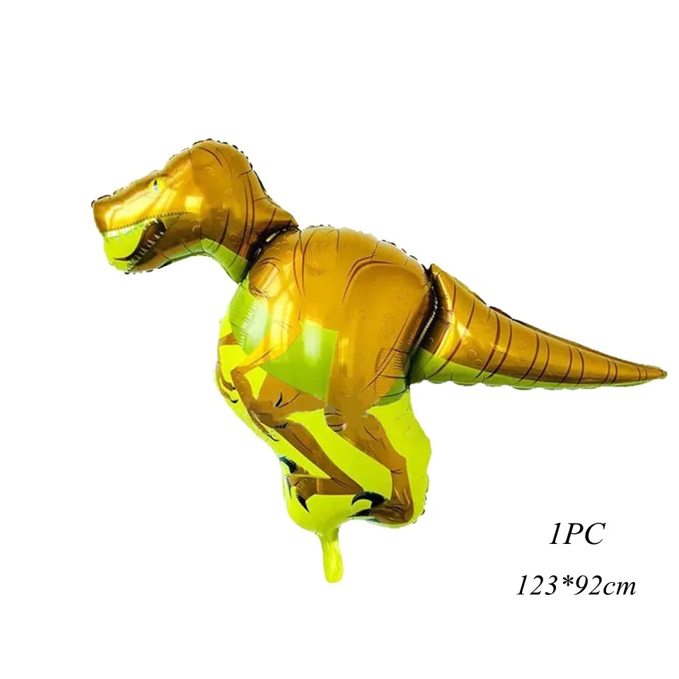 1pc dinosaur E 1 комплект с изображением животных из джунглей тема и надписью «Wild One» Happy плакат "с днем рождения" Фольга воздушные цифры подарок для детей Детская Игрушка В ванную День рождения расходные материалы - Цвет: 1pc dinosaur E