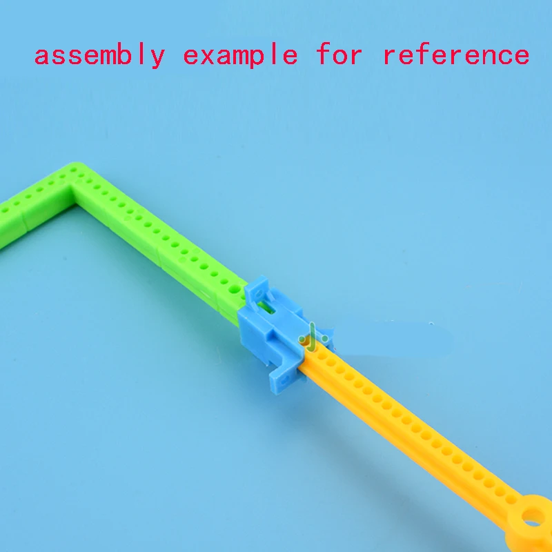 10/100pcs Tripod/double plug plastic connector/diy toy parts/technology model/rc car robot parts/baby toys for children | Игрушки и