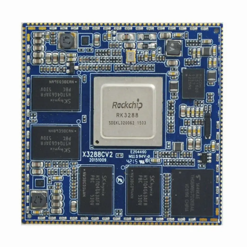 Системная плата RK3288 четырёхъядерный процессор ARM макетная 2 ГБ DDR3 16 eMMC minipc X3288 Android