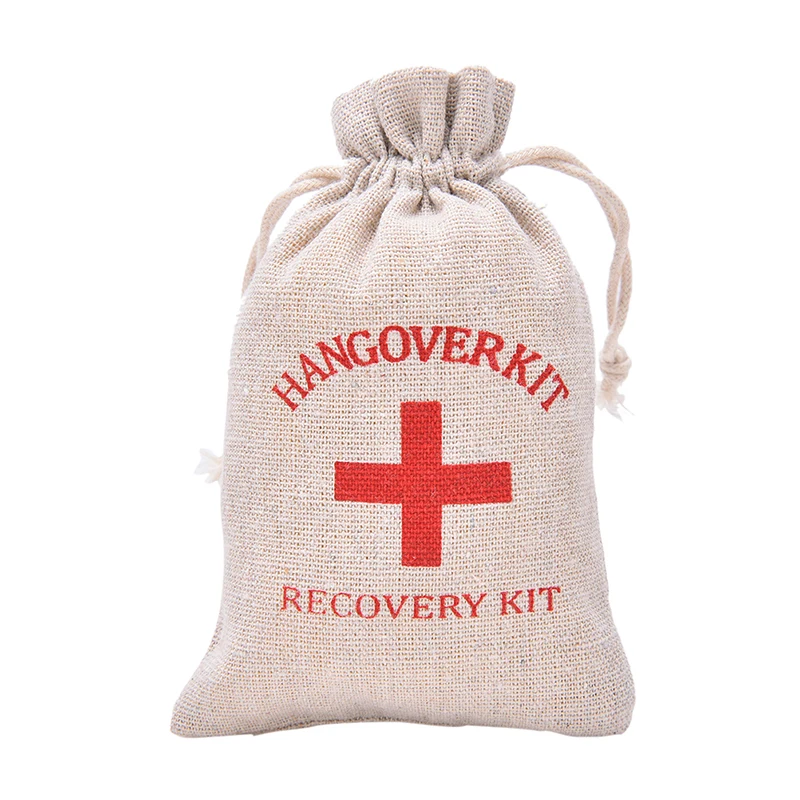 10 шт хлопок льняная упаковка сумка персонализированный свадебный набор от