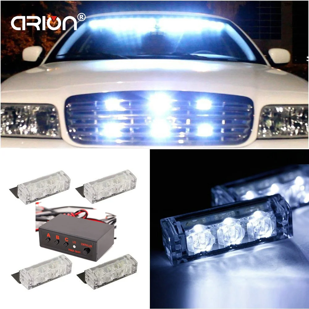 Новейший светодиодный стробоскоп CIRION 3X4 12 В аварийный фонарь предупреждающий