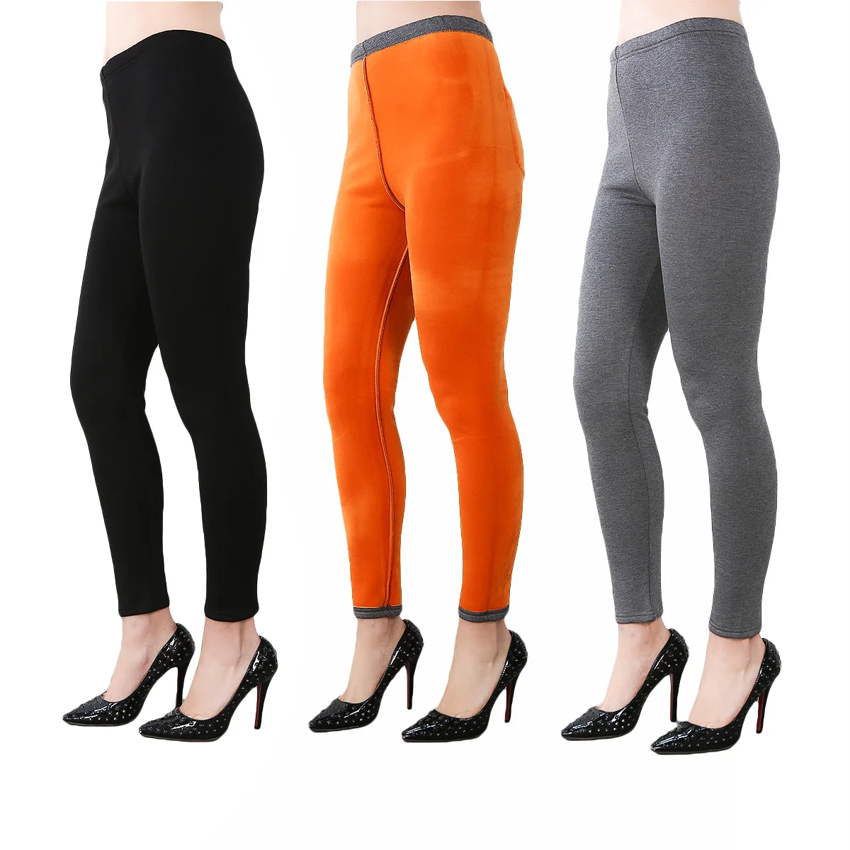 2017 модные женские брюки осень зима кашемировые плюс золотые бархатные теплые