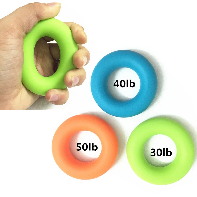 

Hand Grip Finger Gripper Strength Trainer Yoga Stretcher Finger Expander Exercise Equipment Gripping Ring Training Wrist