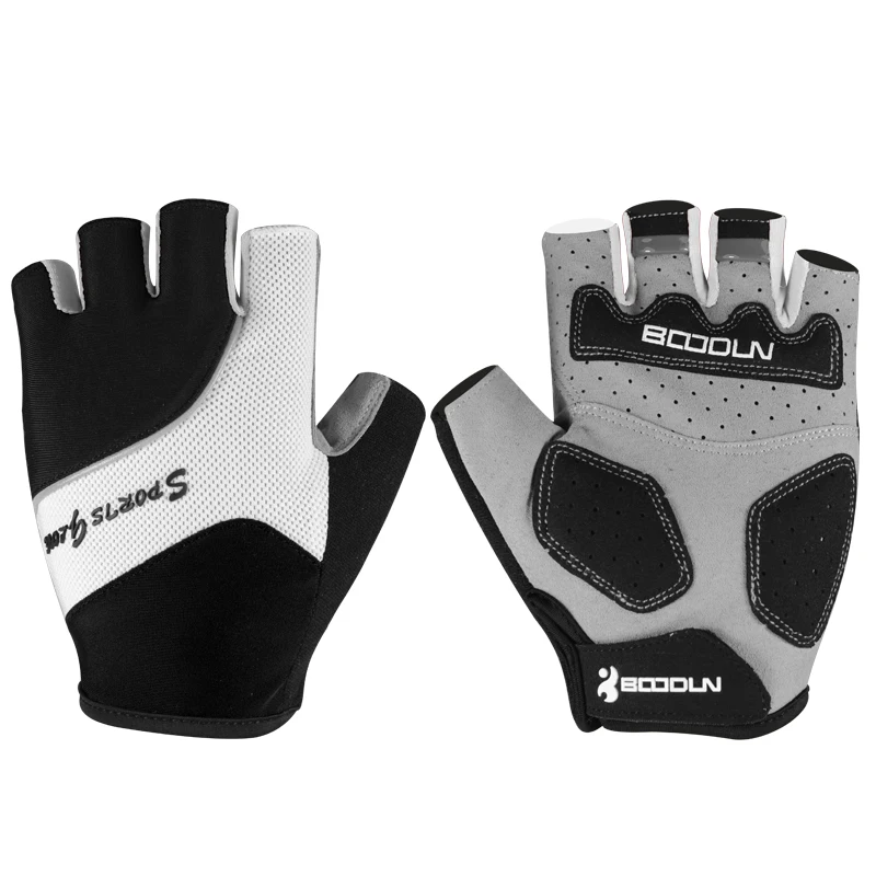 

Boodun Gym Gloves Men Women Body Building Half Finger Fitness Gloves An-slip Weight Lifting Sports Training Fingerless Gloves