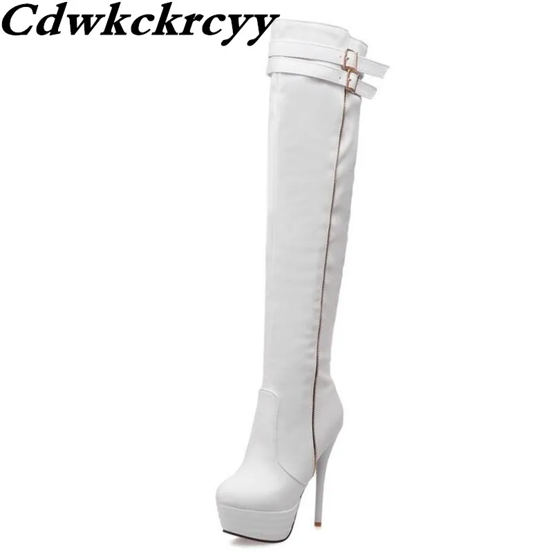 

Promotional products Autumn and winter New pattern fashion Super heel Over the knee Keep warm woman Boots plus size 34-46