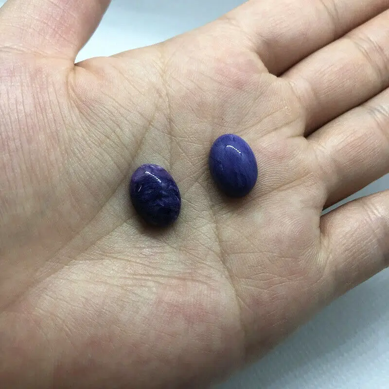 Красивый натуральный камень Charoite камни бусины ювелирные изделия драгоценные