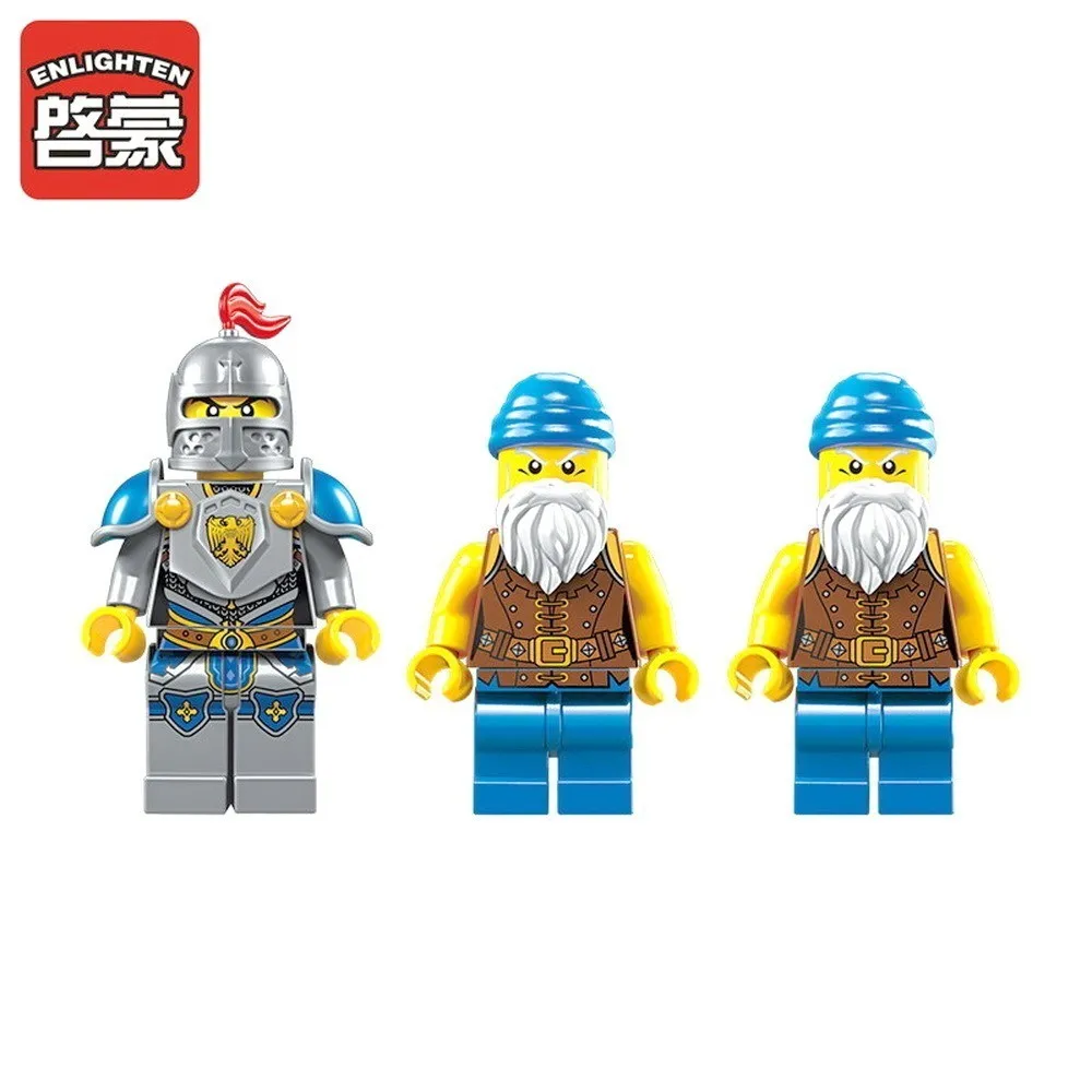 Просвещения Building Block войны of Glory замок рыцарей Witchclaw 131 шт. Обучающие пластиковые