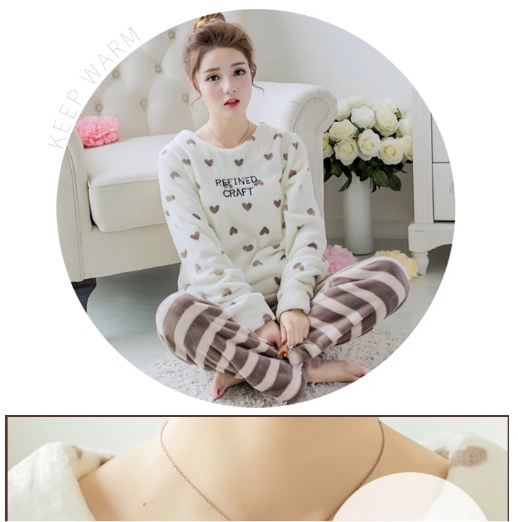 Dollplus, осенне-зимняя Пижама для кормящих мам, комплект одежды для беременных женщин, пижамы для беременных, одежда для сна, комплекты из 2 предметов