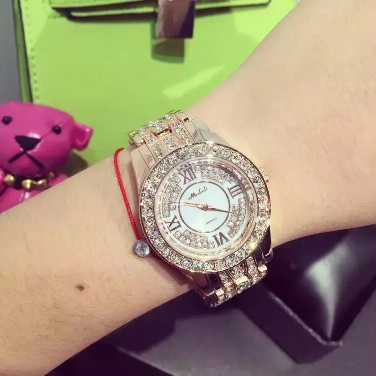 New Arrival Women Dress Watches Rhinestone Quartz Watch Relogio Feminino Fashion Luxury Brand | Наручные часы