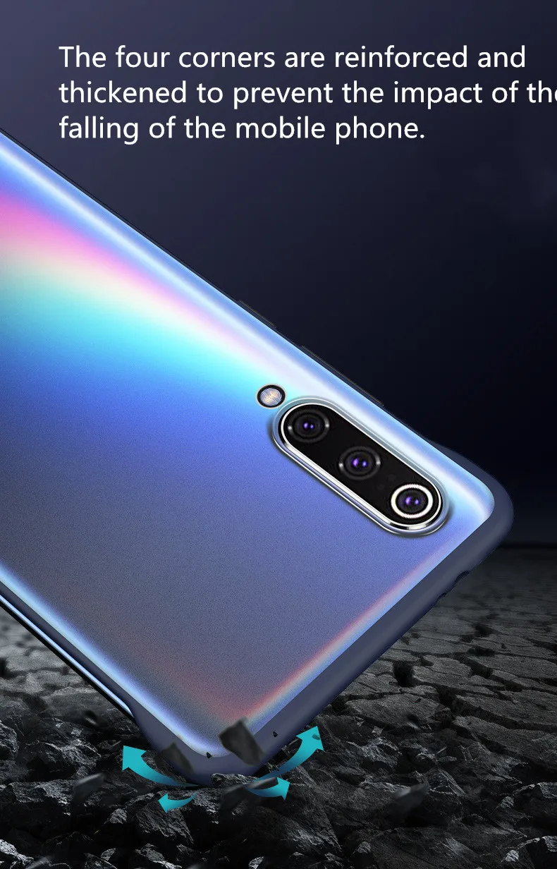 Xiaomi 9 mobile phone shell silicone millet 9se protective ultra-thin borderless transparent all-inclusive anti-fall |