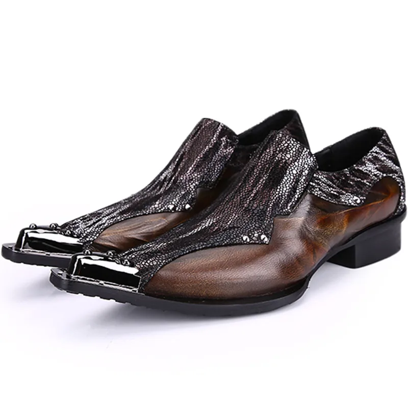 Высококачественная Мужская обувь без шнуровки для вечеринок распродажа с
