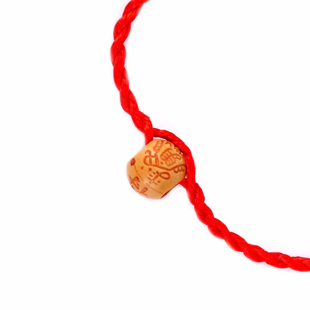 2 шт. модная Китайская Красная подвеска веревочная цепочка унисекс удачи красная