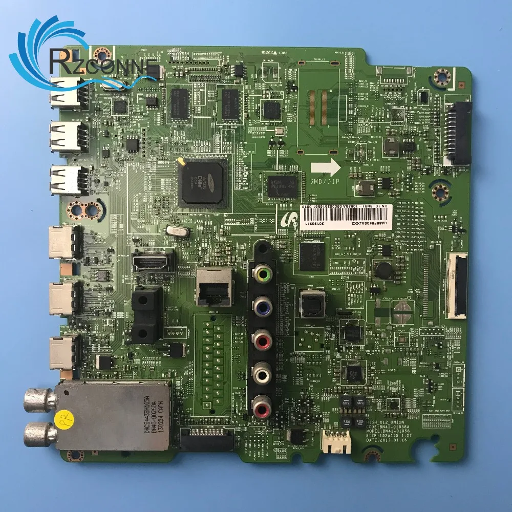 Материнская плата для samsung 55 &quotТВ BN41 01958A BN91 10523A UA55F6400 CY HF550CSLV1H|Промышленные