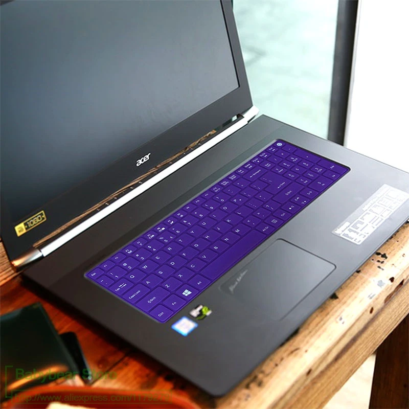 Силиконовая защитная накладка для клавиатуры 15 6 17 3 дюйма Обложка Acer Aspire V15 V17 Vn7 592G