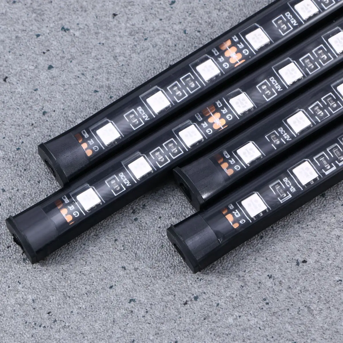Автомобильный светодиодный ленточный светильник 9 LED DC многоцветный музыкальный