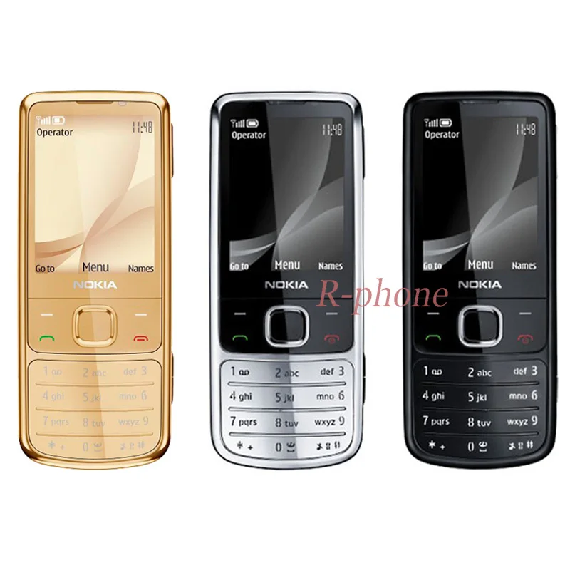 NOKIA 6700c мобильный телефон 6700 классический мобильный телефон 3g GSM разблокированный золотой и арабский клавиатура Восстановленный